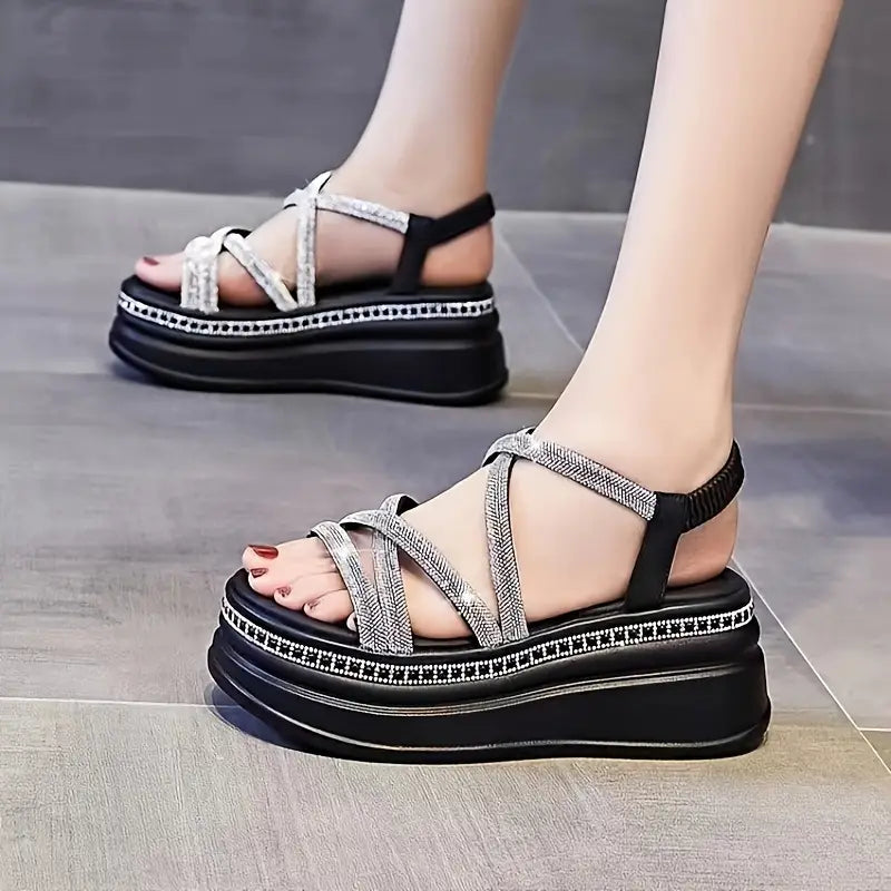 Roma Sandals - Women's Summer Outerwear Style Fashionable and Versatile