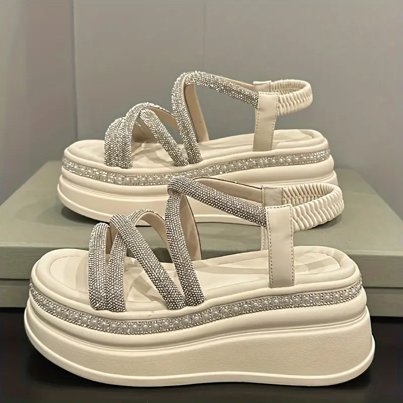 Roma Sandals - Women's Summer Outerwear Style Fashionable and Versatile