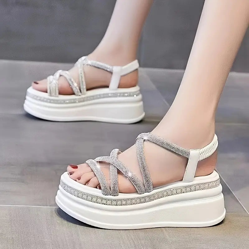 Roma Sandals - Women's Summer Outerwear Style Fashionable and Versatile